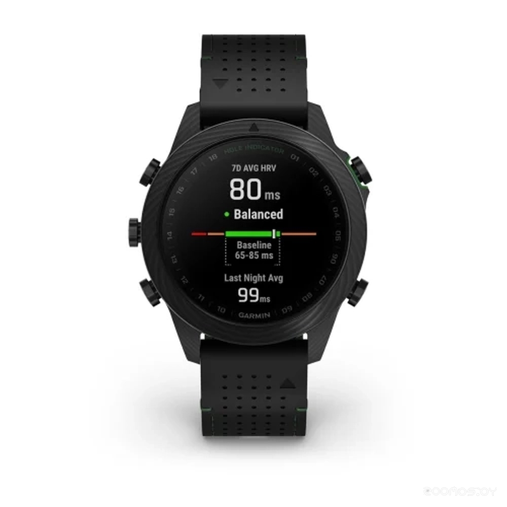 Умные часы Garmin MARQ Golfer Gen 2 Carbon Edition (черный) 