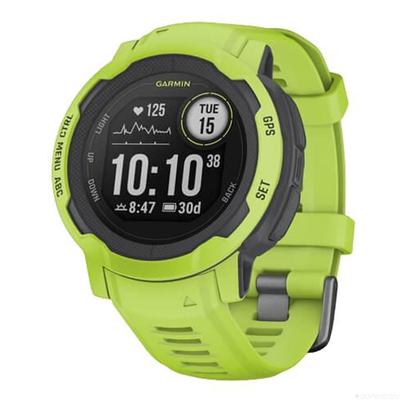 Умные часы Garmin Instinct 2 (электрик лайм) 