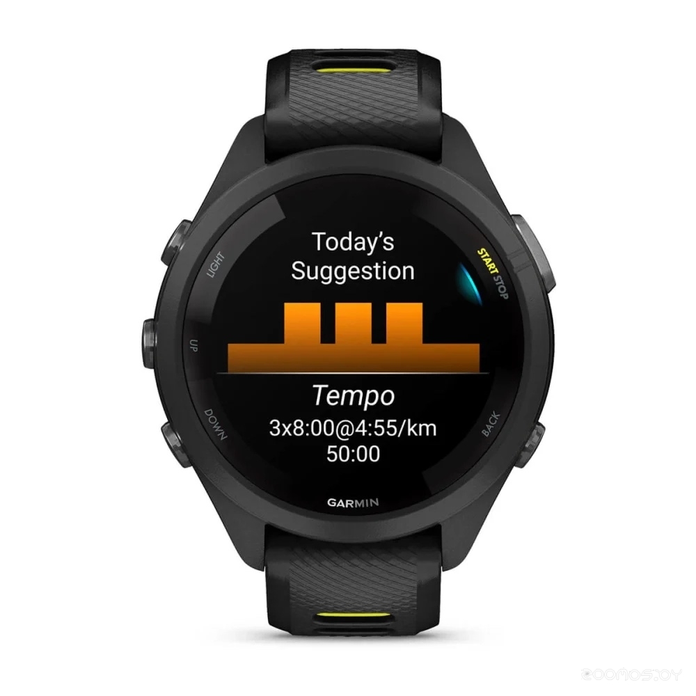 Умные часы Garmin Forerunner 265S (черный/желтый) 
