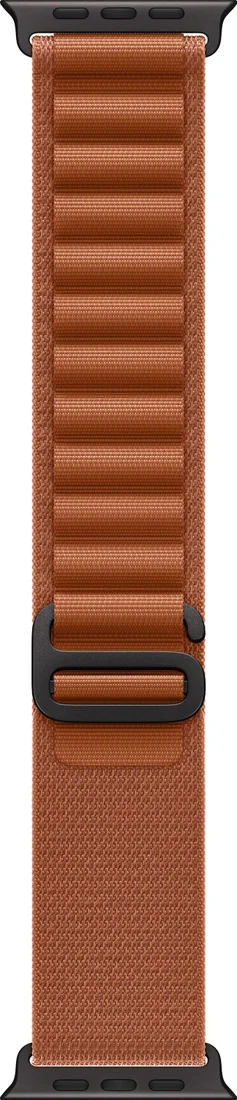 Умные часы Apple Watch Ultra 3 LTE 49 мм (титановый корпус черный/терракота текстильный ремешок) 