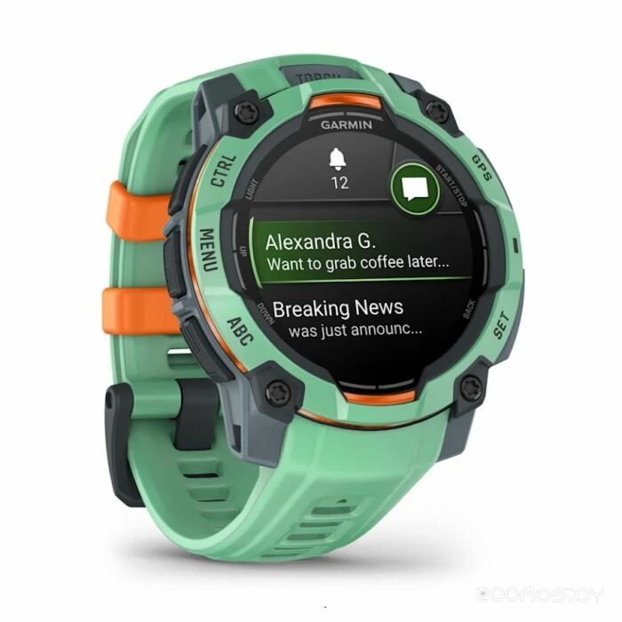 Умные часы Garmin Instinct 3 45 мм (зеленый) 