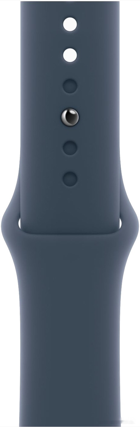 Watch Series 9 41 мм (алюминиевый корпус серебристый/грозовой синий спортивный силиконовый ремешок) 