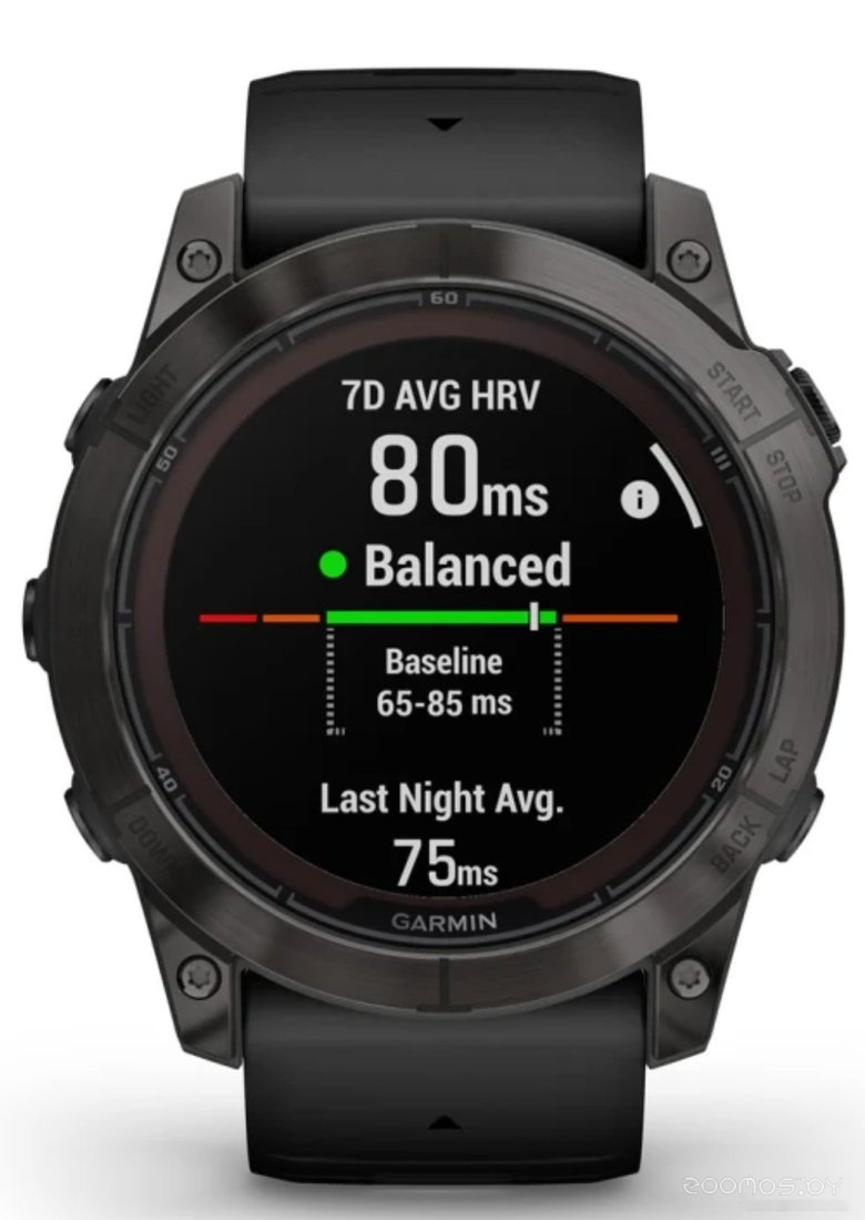 Умные часы Garmin Fenix 7X Pro Sapphire Solar (карбоново-серый титан/черный) 