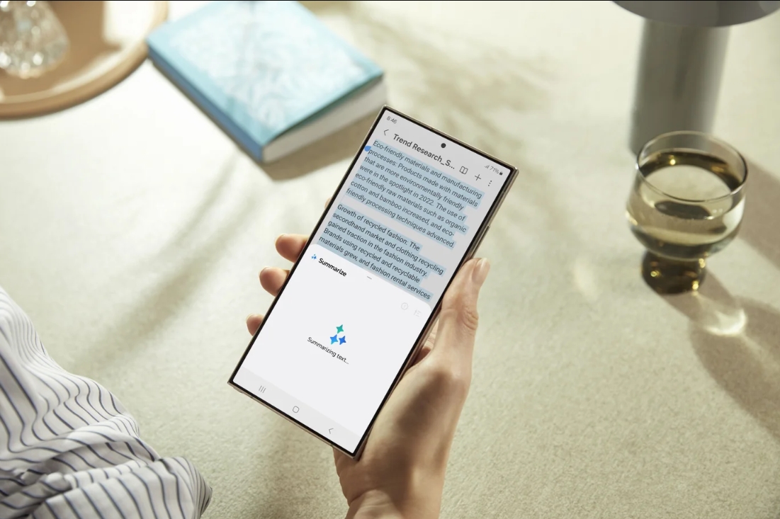 Смартфон Samsung Galaxy S24 Ultra SM-S928B 12GB/512GB (титановый серый) 