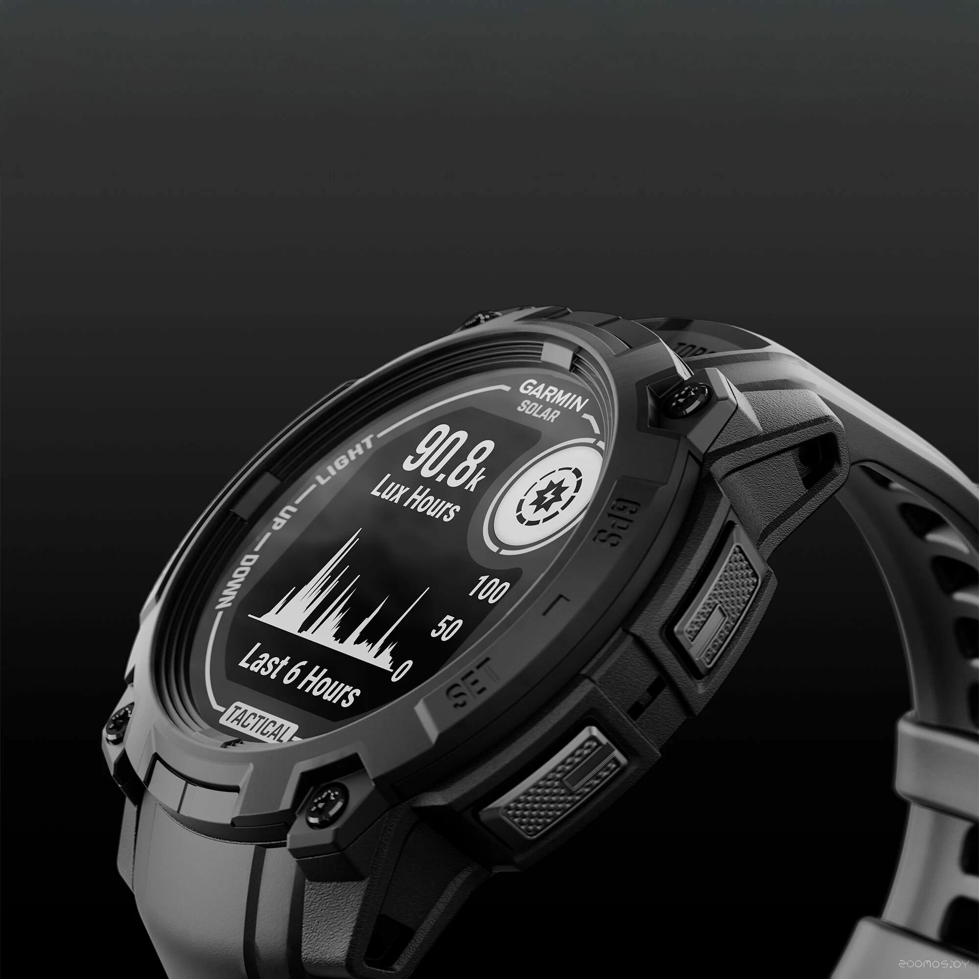 Умные часы Garmin Instinct 3 Tactical Edition 50 мм (черный) 