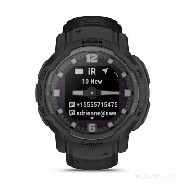 Умные часы Garmin Instinct Crossover (черный) 
