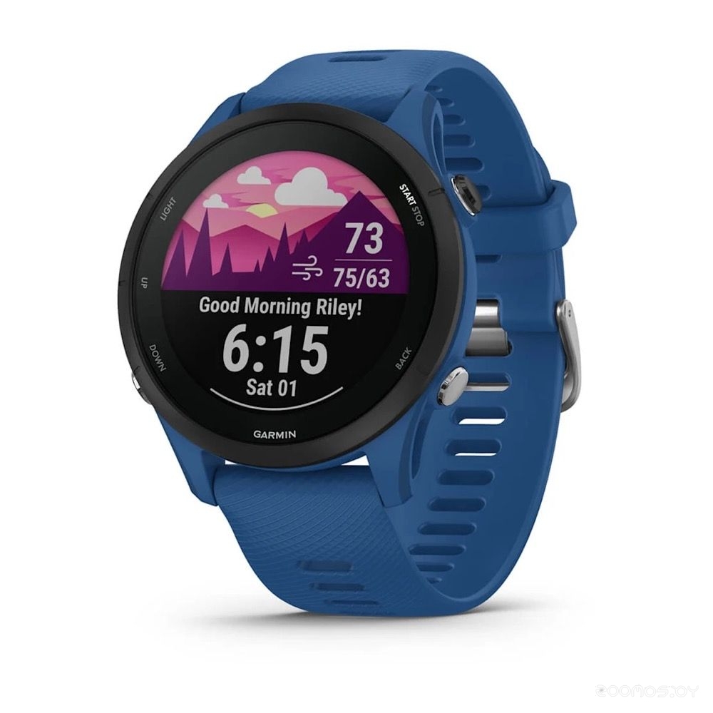 Умные часы Garmin Forerunner 255 (темно-синий/черный) 