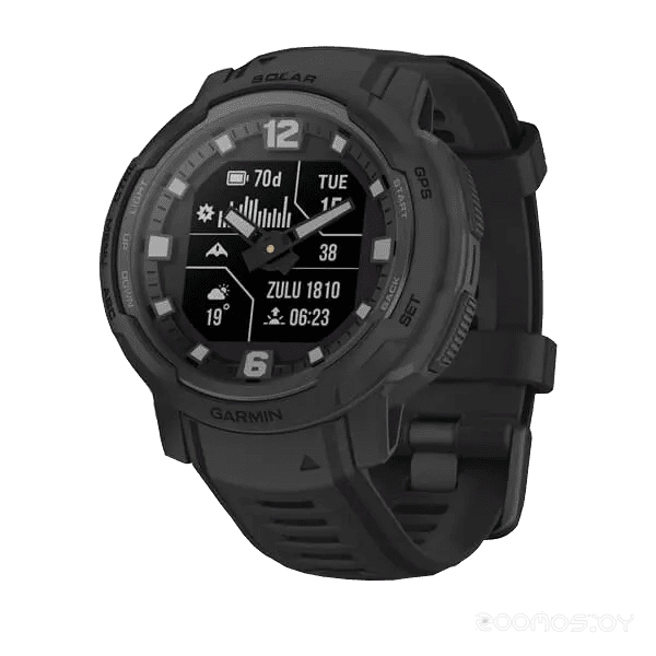 Умные часы Garmin Instinct Crossover Solar Tactical Edition (черный) 