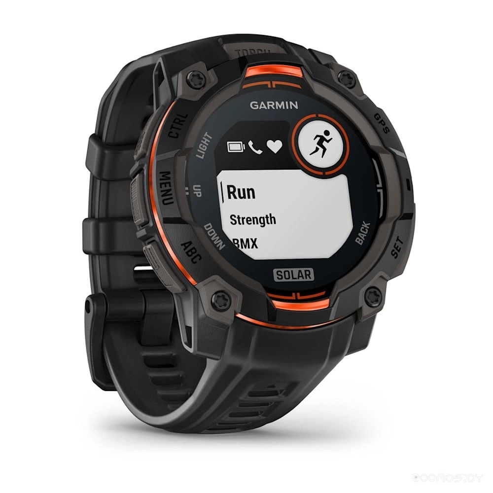 Умные часы Garmin Instinct 3 45 мм (черный) 