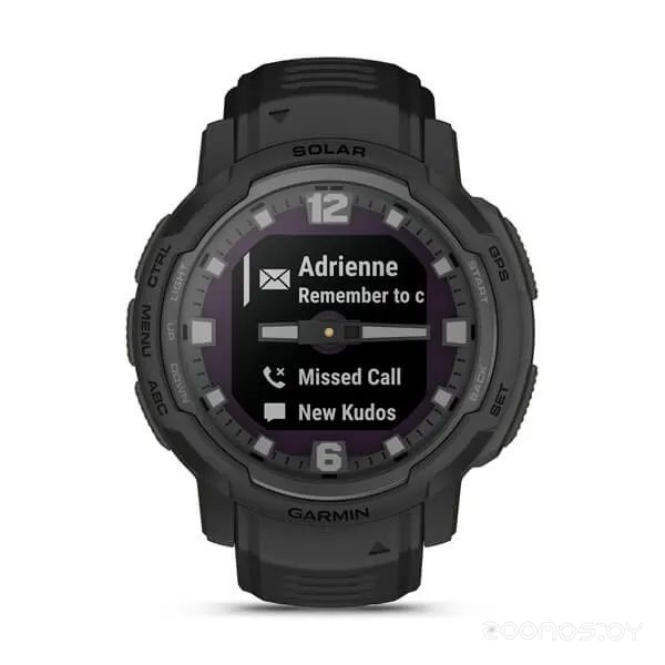 Умные часы Garmin Instinct Crossover Solar Tactical Edition (черный) 