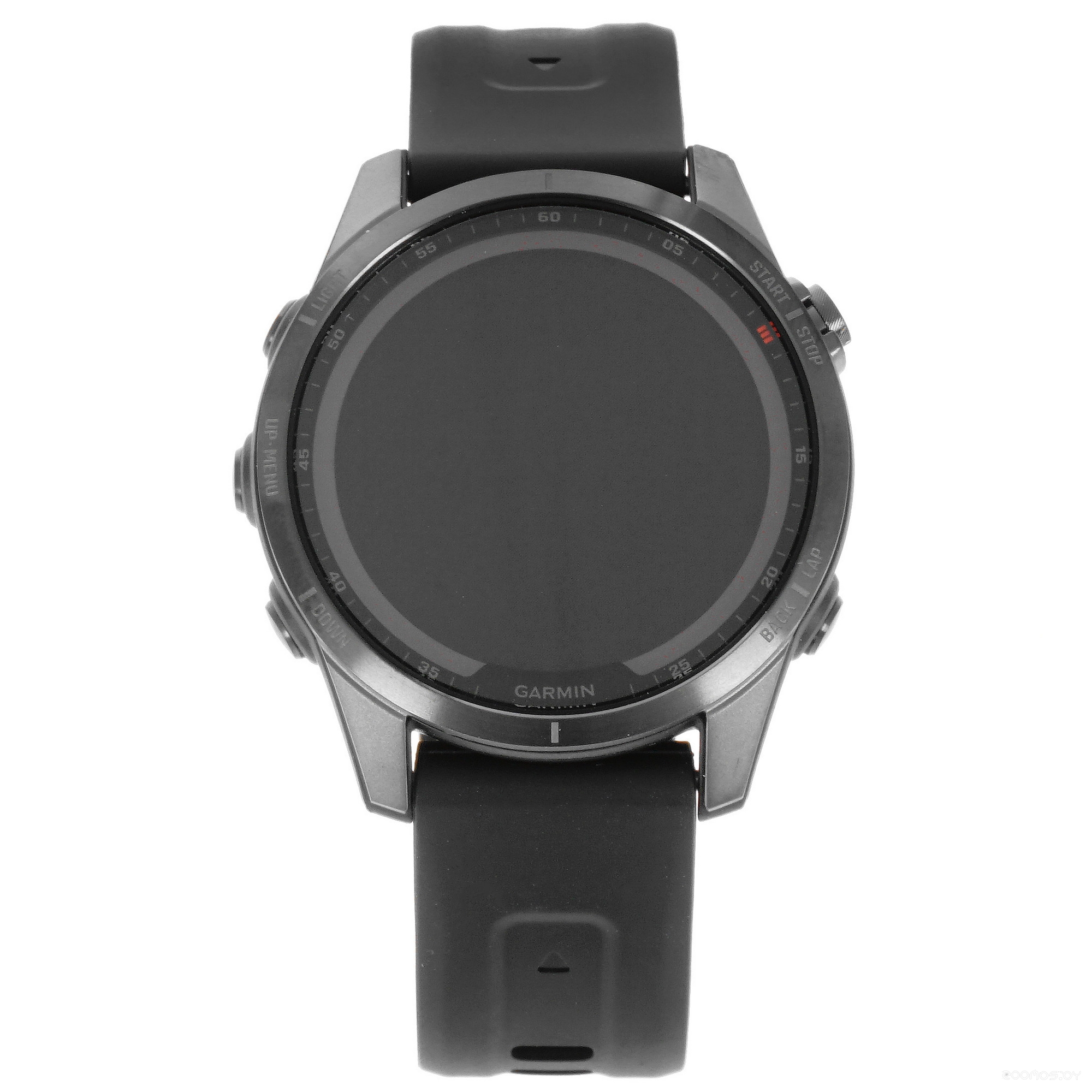 Умные часы Garmin Fenix 7S Sapphire Solar 42 мм (серый карбон/черный) 