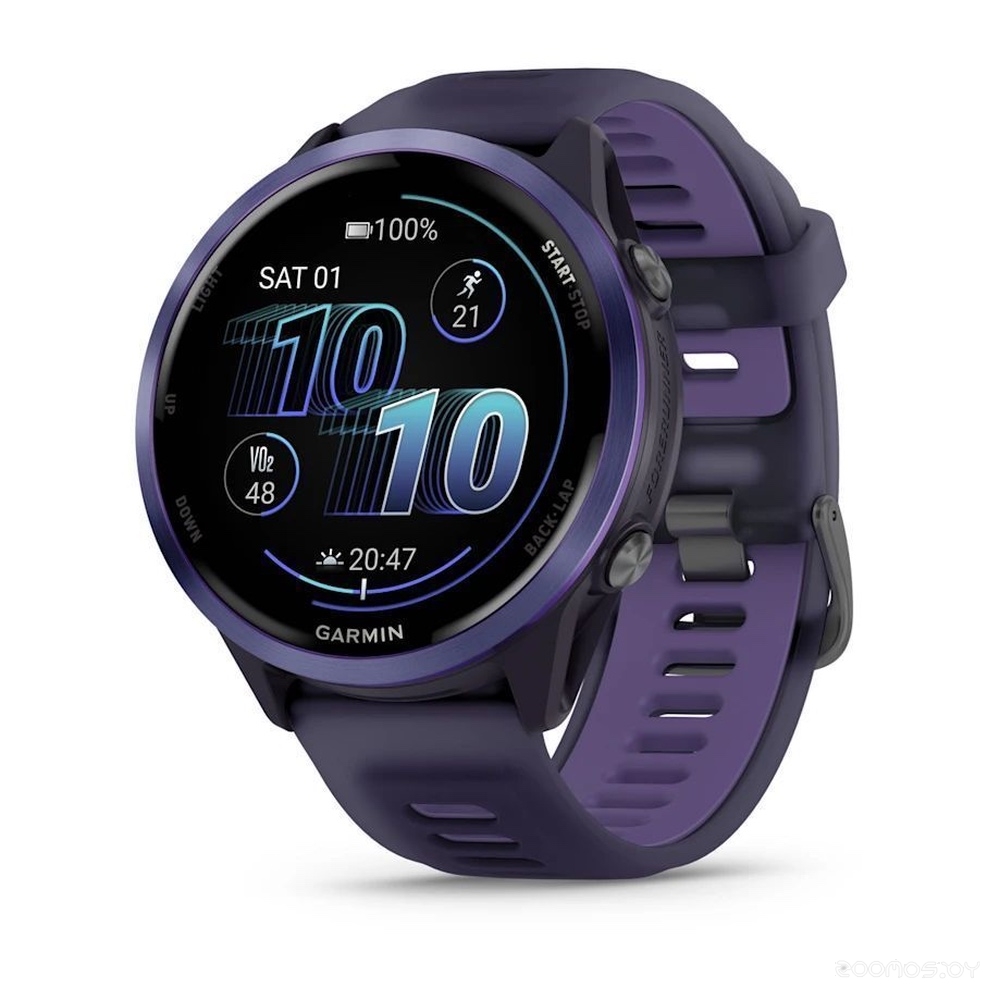 Умные часы Garmin Forerunner 570 47 мм (фиолетовый) 