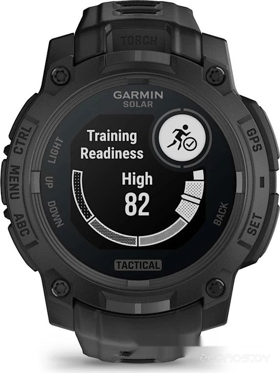 Умные часы Garmin Instinct 3 Solar Tactical Edition 45 мм (черный) 