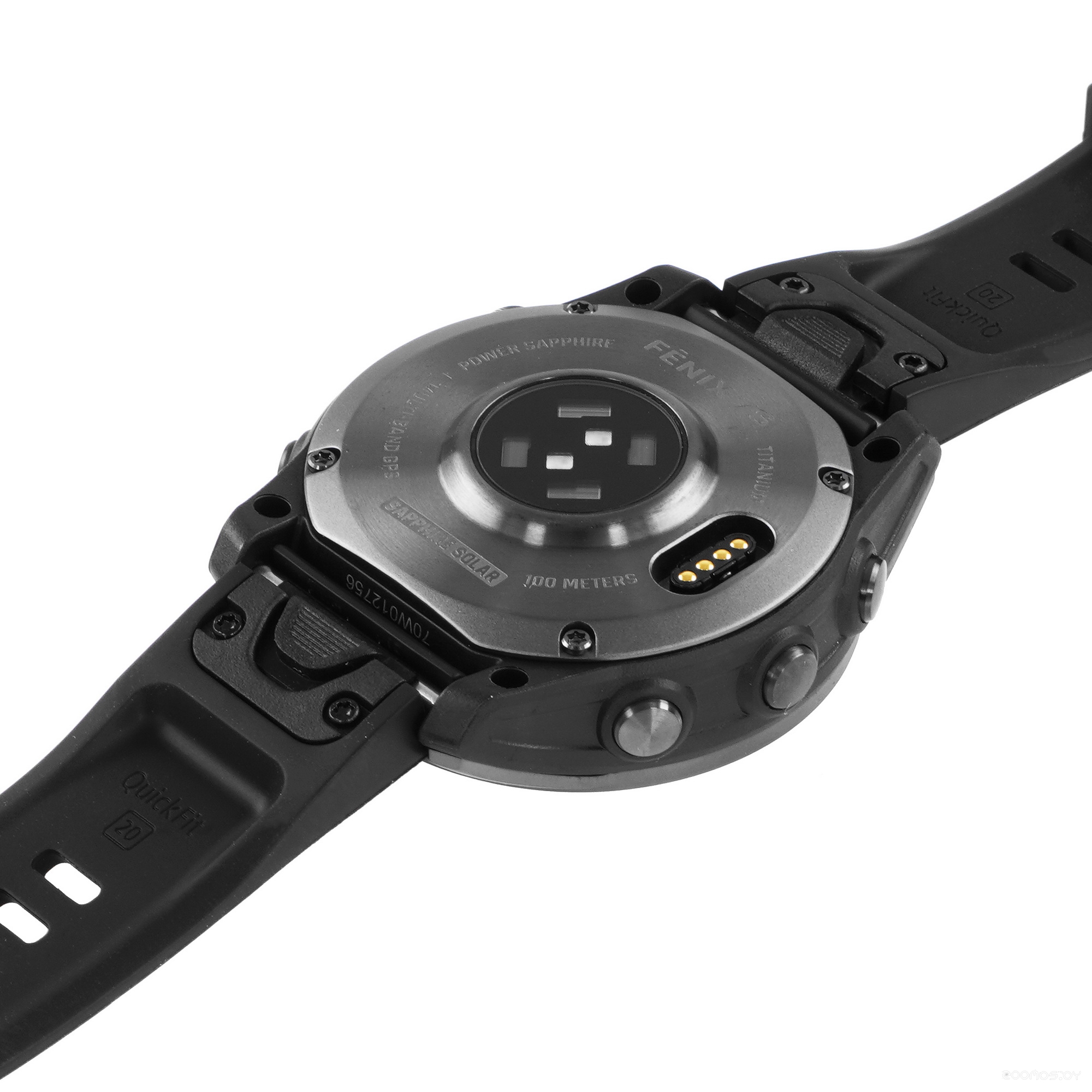 Умные часы Garmin Fenix 7S Solar (сланцево-серый/черный) 