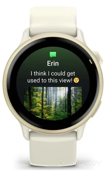 Умные часы Garmin Vivoactive 6 (лунное золото) 