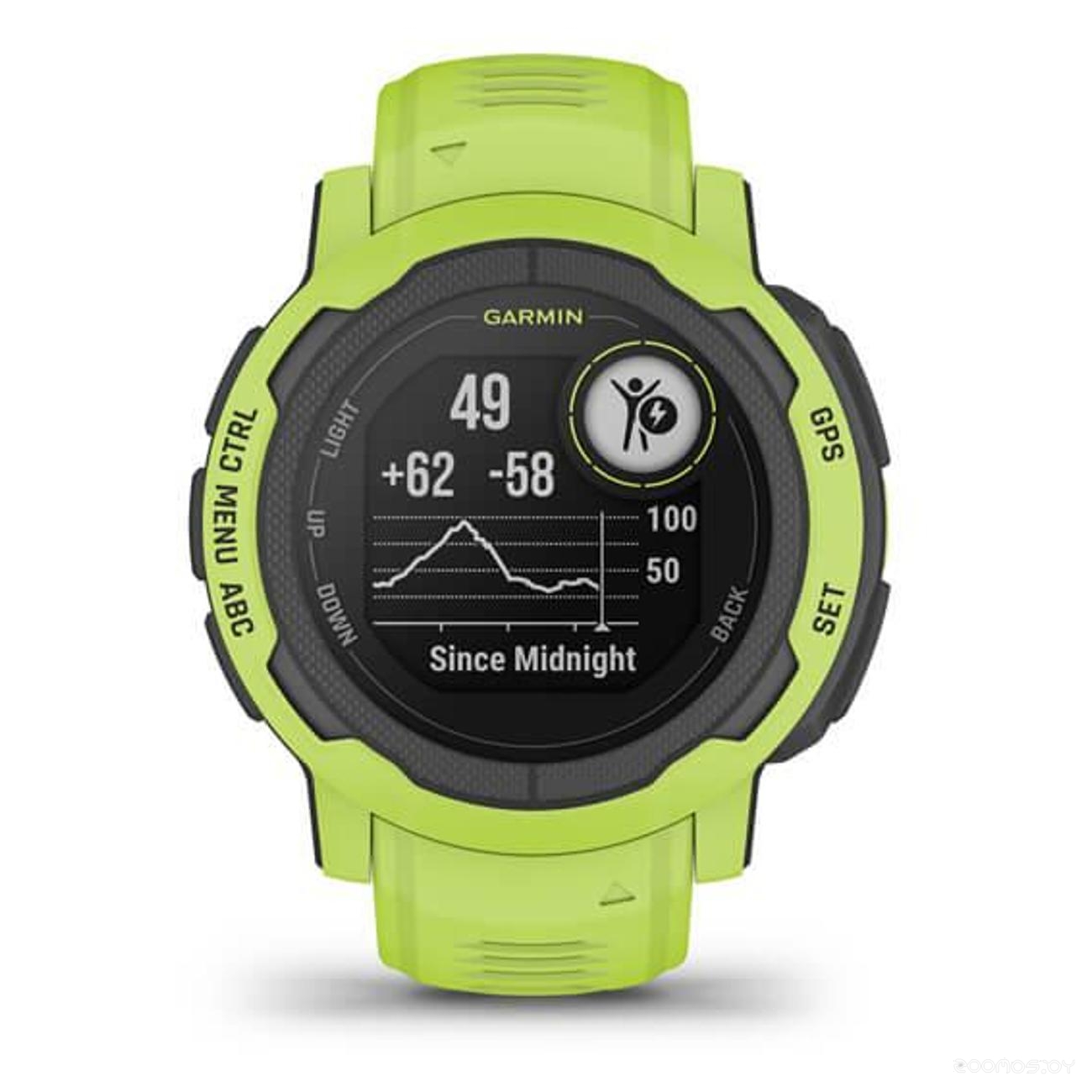 Умные часы Garmin Instinct 2 (электрик лайм) 