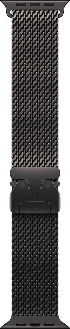 Умные часы Apple Watch Ultra 2 LTE 49 мм (титановый корпус черный/черный миланская петля) 