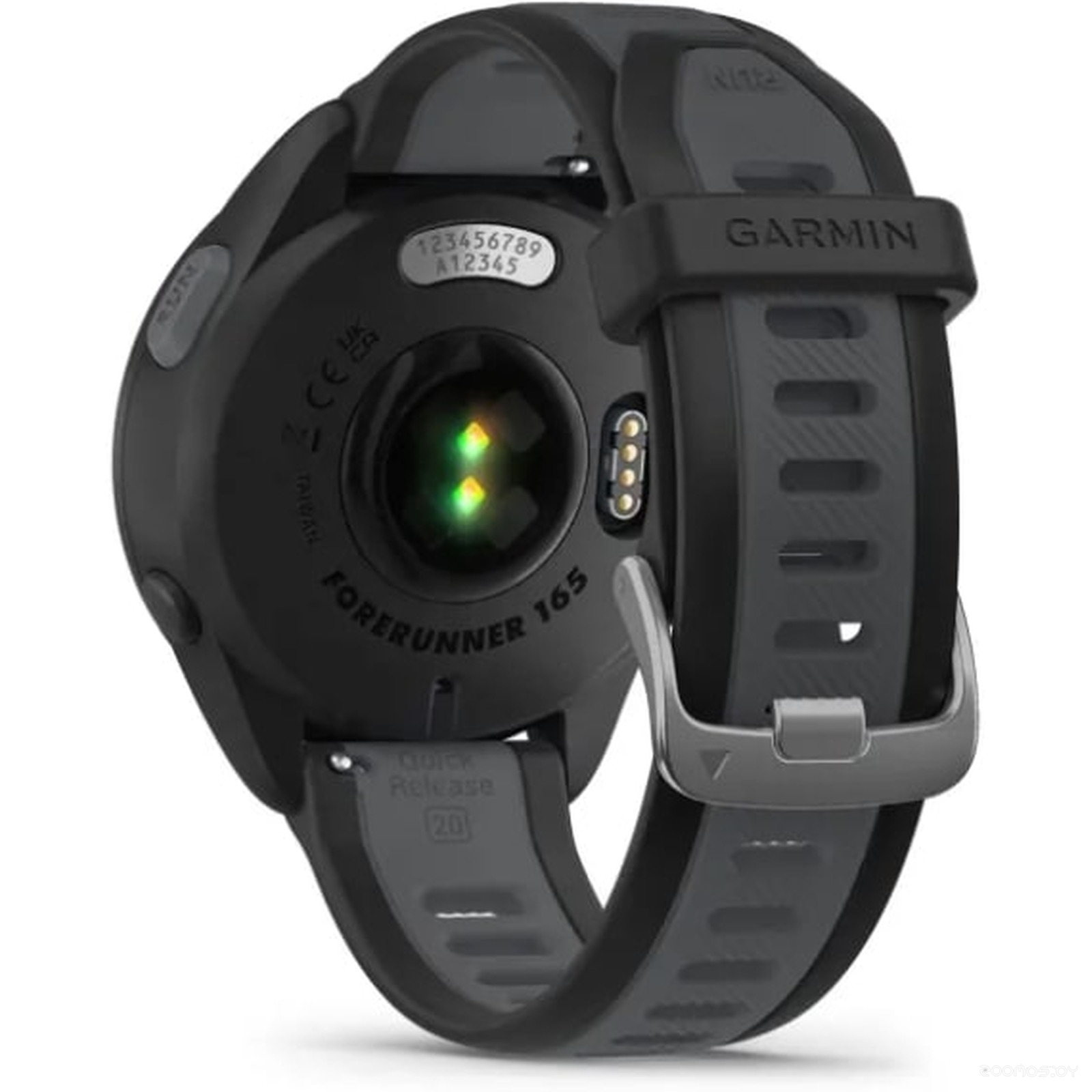Умные часы Garmin Forerunner 165 Music (черный/сланцево-серый) 