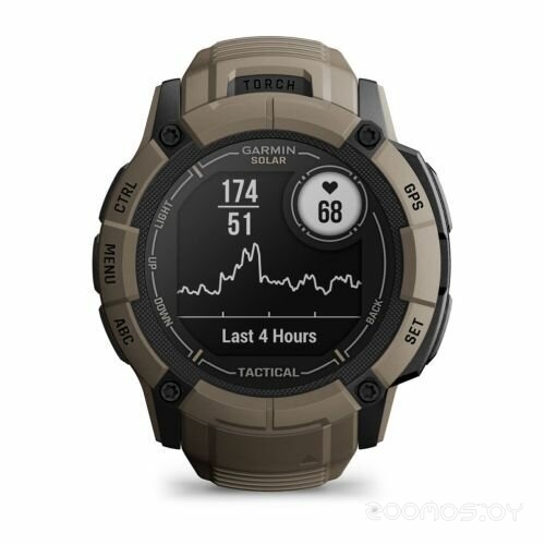 Умные часы Garmin Instinct 2 Solar Tactical Edition (коричневый) 