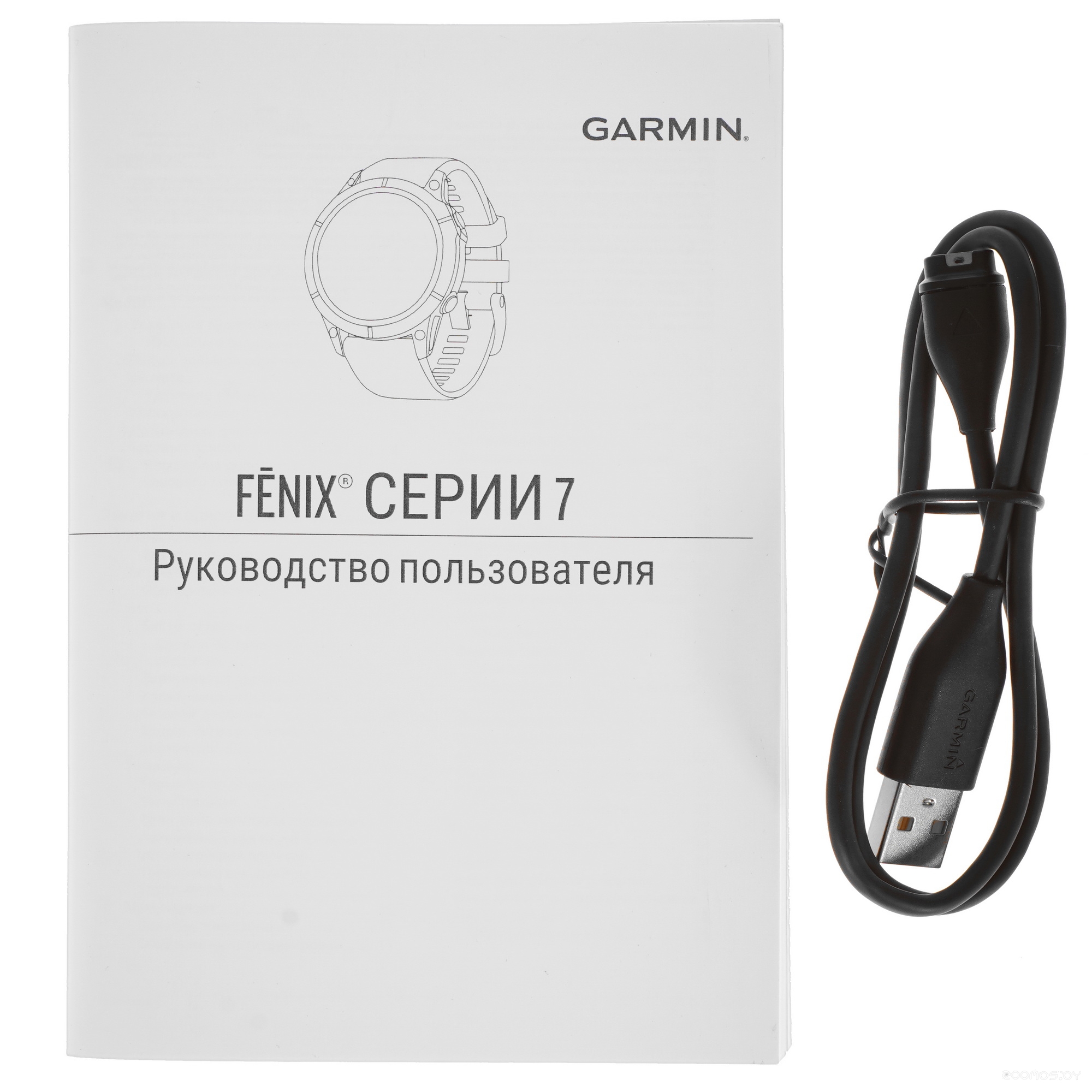Умные часы Garmin Fenix 7X Sapphire Solar 51 мм (голубой минерал/белый камень) 