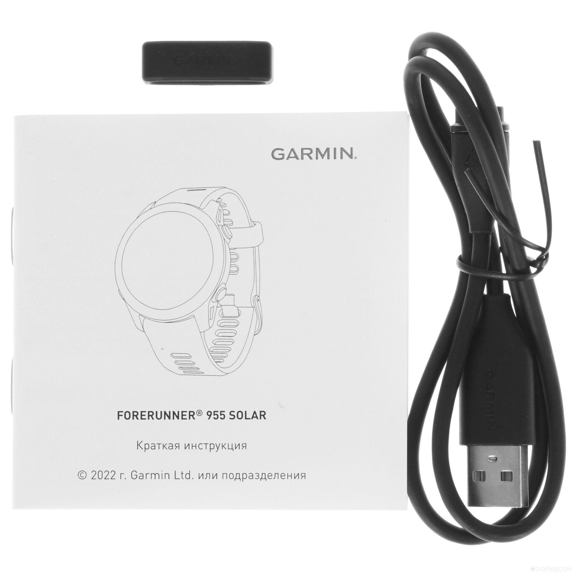 Умные часы Garmin Forerunner 955 Solar (черный) 