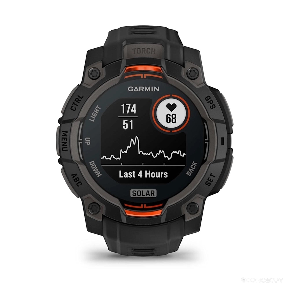 Умные часы Garmin Instinct 3 45 мм (черный) 