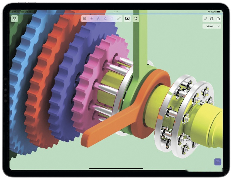 Планшет Apple iPad Pro 12.9 2022 5G 256GB (серый космос) 