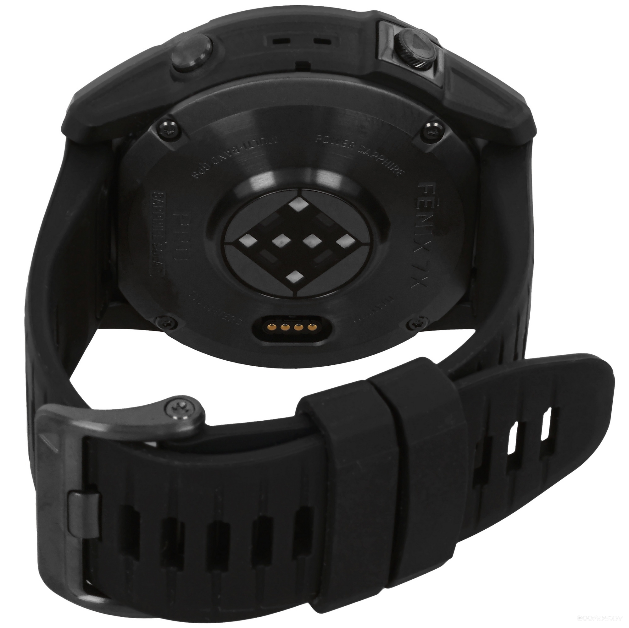 Умные часы Garmin Fenix 7X Pro Sapphire Solar (карбоново-серый титан/черный, с титановым и силиконовым ремешками) 