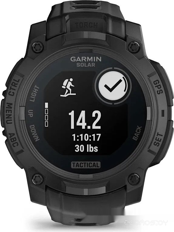 Умные часы Garmin Instinct 3 Solar Tactical Edition 45 мм (черный) 