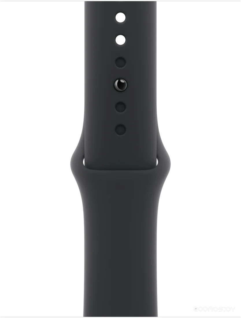 Умные часы Watch Apple Series 11 42 мм (алюминиевый корпус космический серый/черный спортивный силиконовый ремешок) 