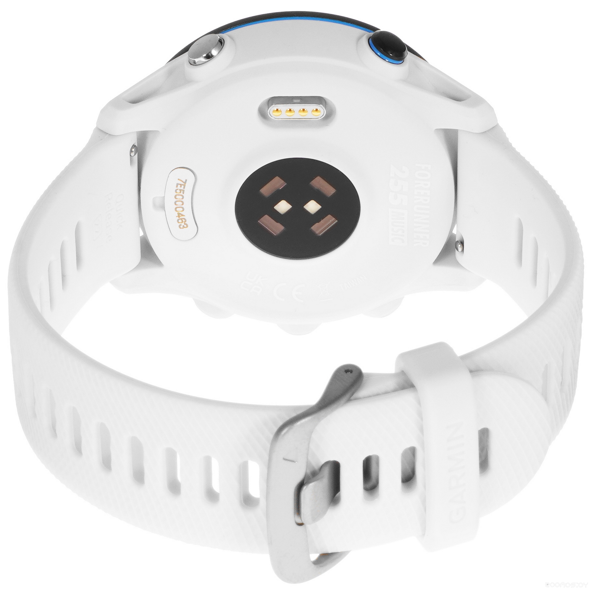 Умные часы Garmin Forerunner 255 Music (белый камень) 