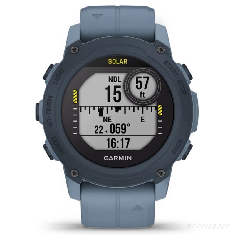 Умные часы Garmin Descent G1 Solar (синий) 