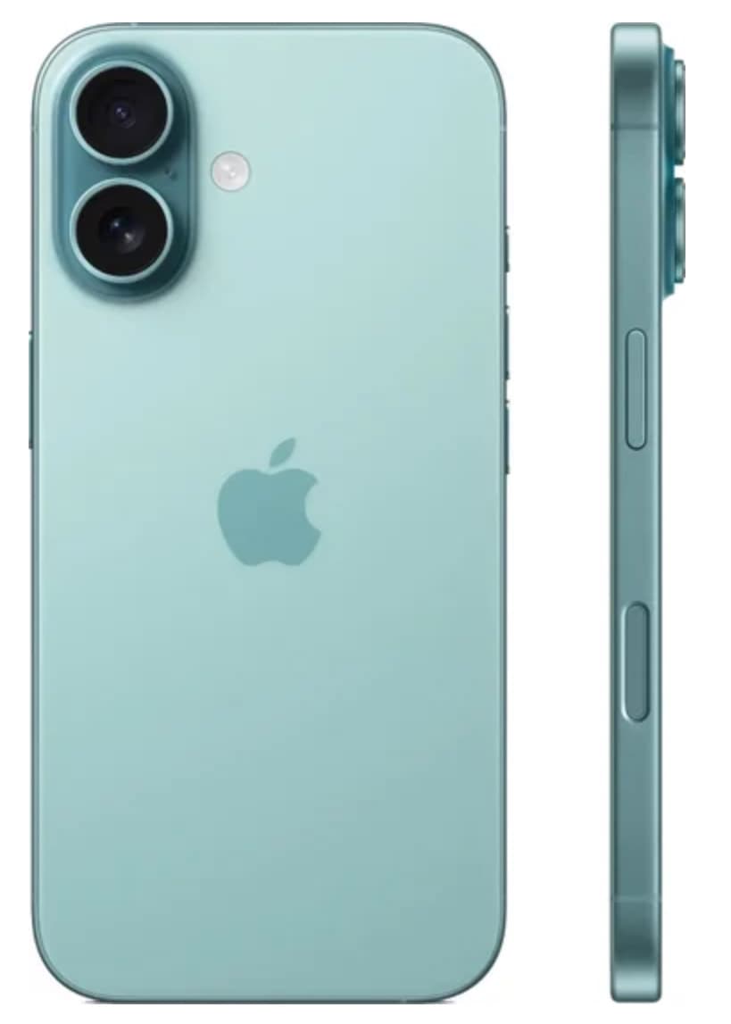 Apple iPhone 16 256GB (бирюзовый) 