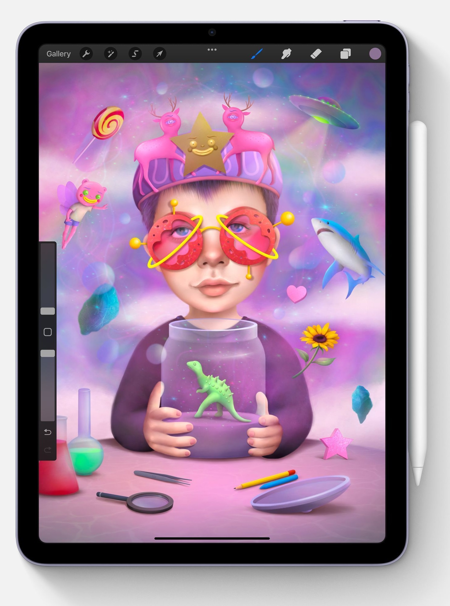 Планшет Apple iPad Air 2022 64GB (серый космос) 