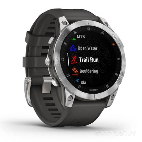 Умные часы Garmin Epix Gen 2 (cланцевая сталь/черный) 
