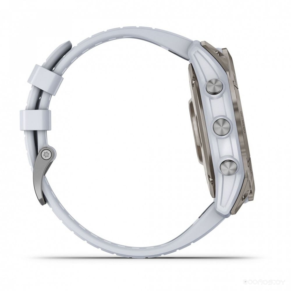 Умные часы Garmin Epix Pro Gen 2 Sapphire 51 мм (титан/белый камень) 