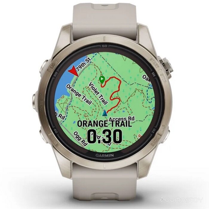 Умные часы Garmin Fenix 7S Pro Sapphire Solar (мягкое золото/песок) 