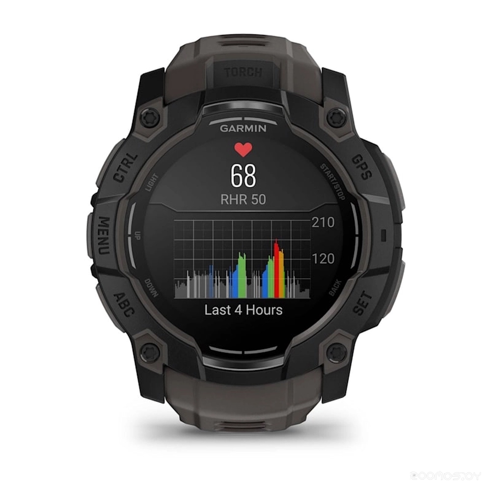 Умные часы Garmin Instinct 3 50 мм (черный) 