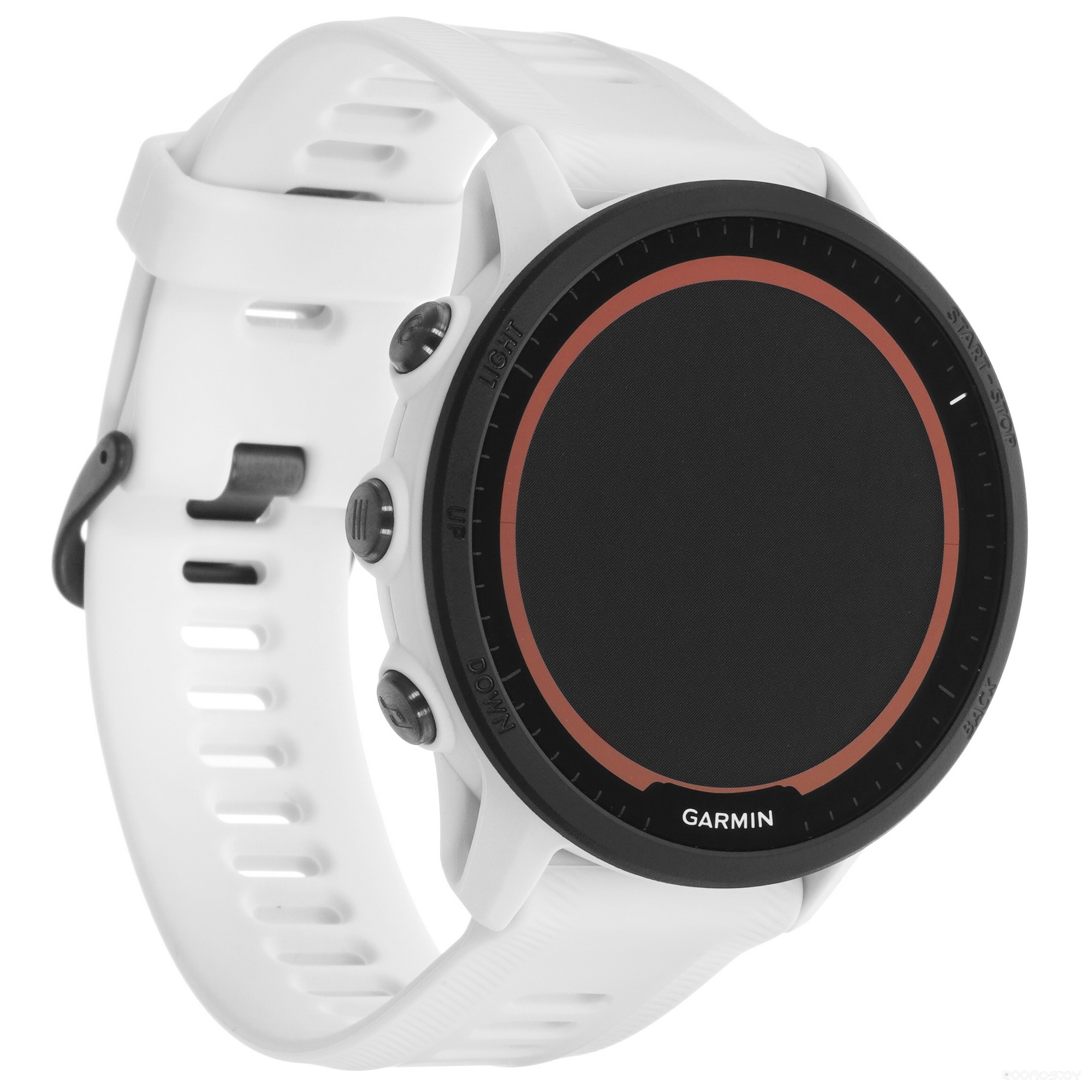 Умные часы Garmin Forerunner 955 Solar (белый камень) 