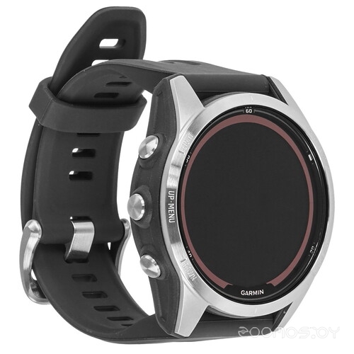 Умные часы Garmin Fenix 7 Solar (серебристый/графитовый) 