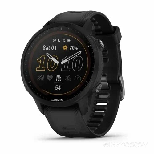 Умные часы Garmin Forerunner 955 Solar (черный) 