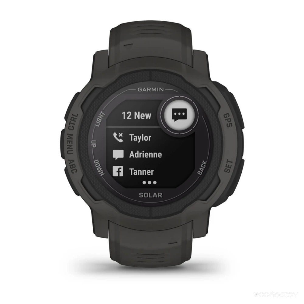 Умные часы Garmin Instinct 2S Solar (графит) 