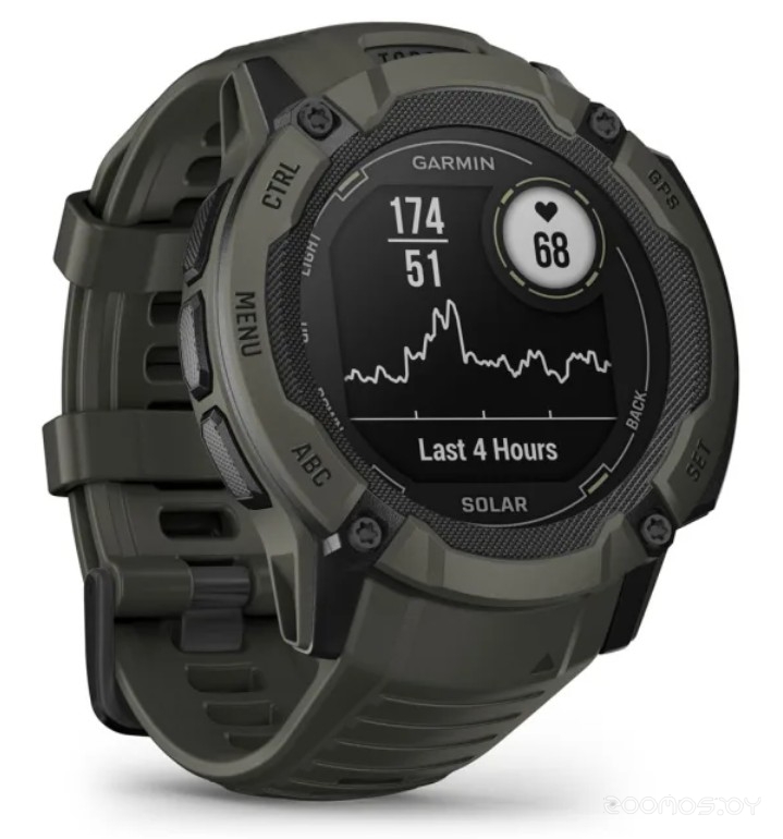Умные часы Garmin Instinct 2x Solar (мох) 