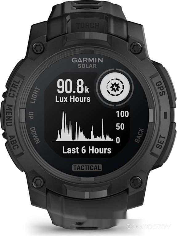 Умные часы Garmin Instinct 3 Solar Tactical Edition 45 мм (черный) 