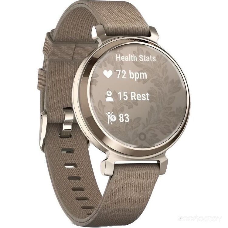 Умные часы Garmin Lily 2 Classic (кремовое золото/кофе) 