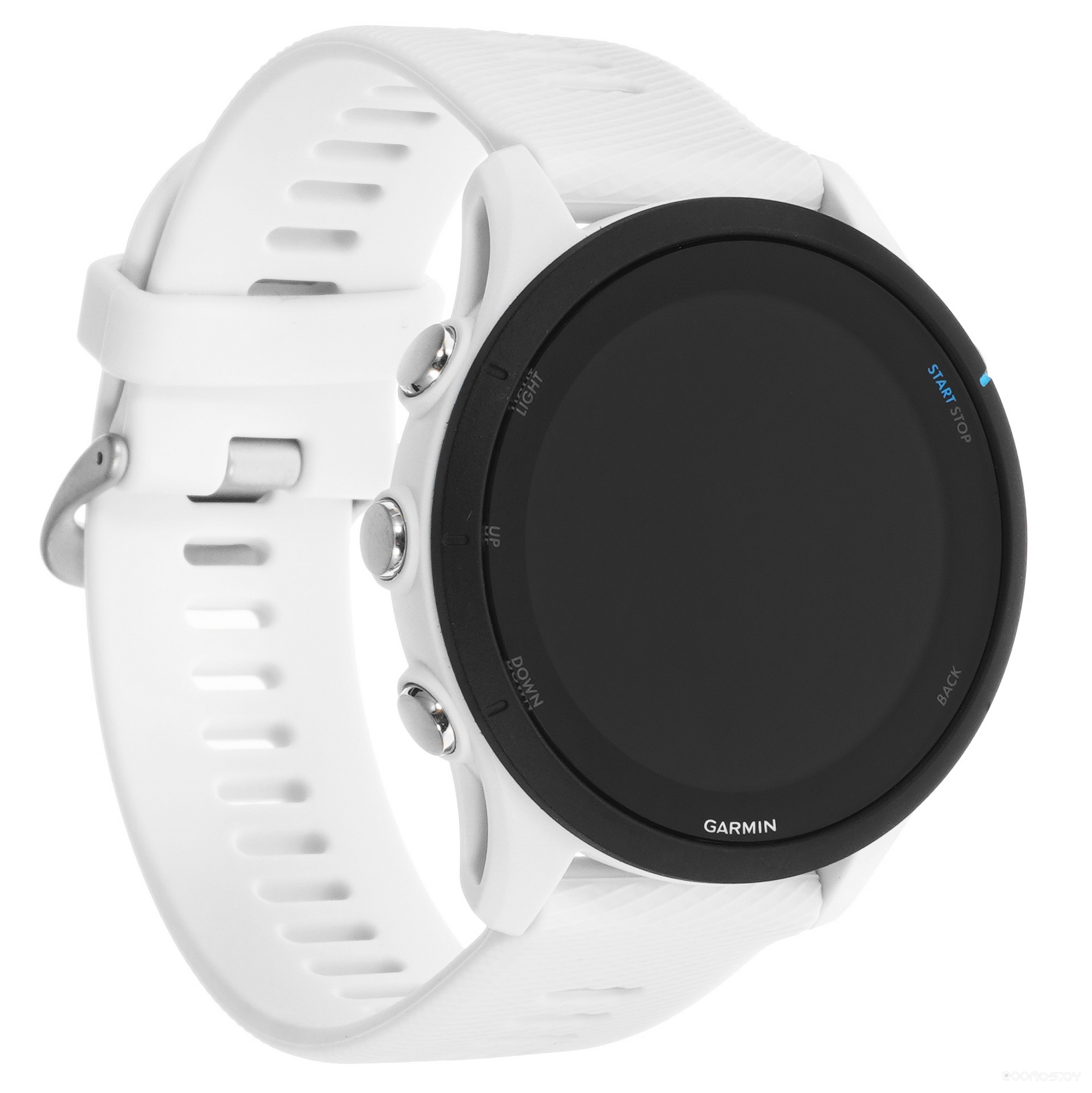 Умные часы Garmin Forerunner 255 Music (белый камень) 