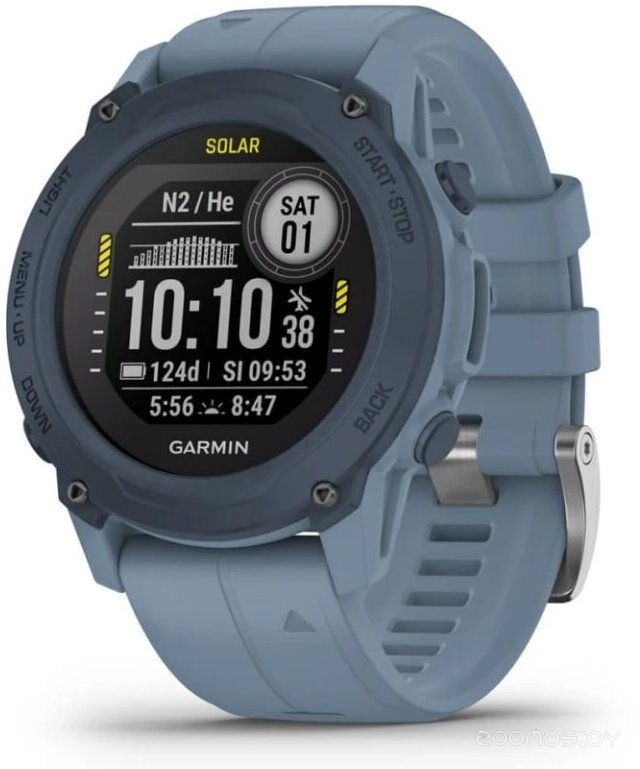 Умные часы Garmin Descent G1 Solar (синий) 