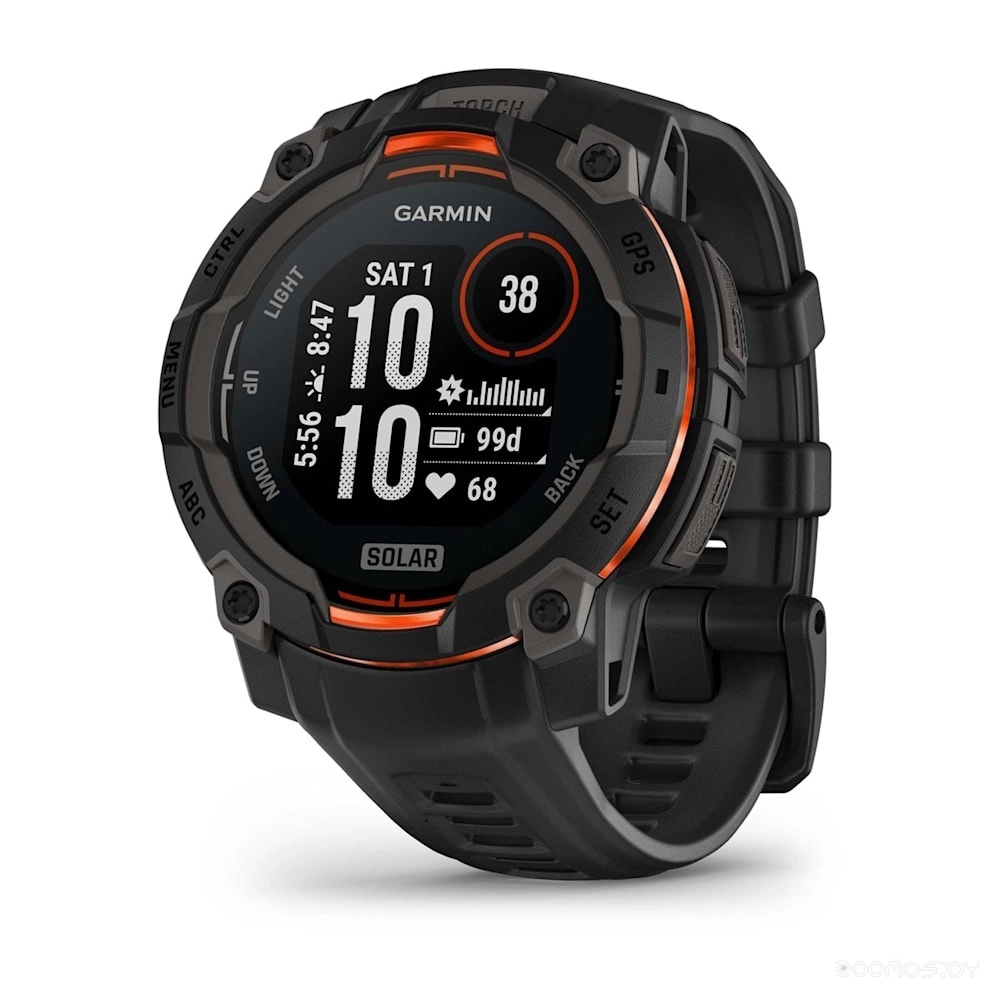 Умные часы Garmin Instinct 3 45 мм (черный) 