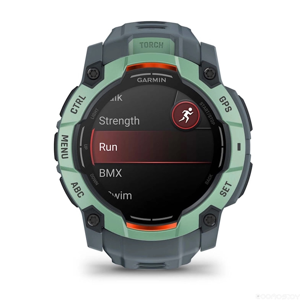 Умные часы Garmin Instinct 3 50 мм (зеленый) 