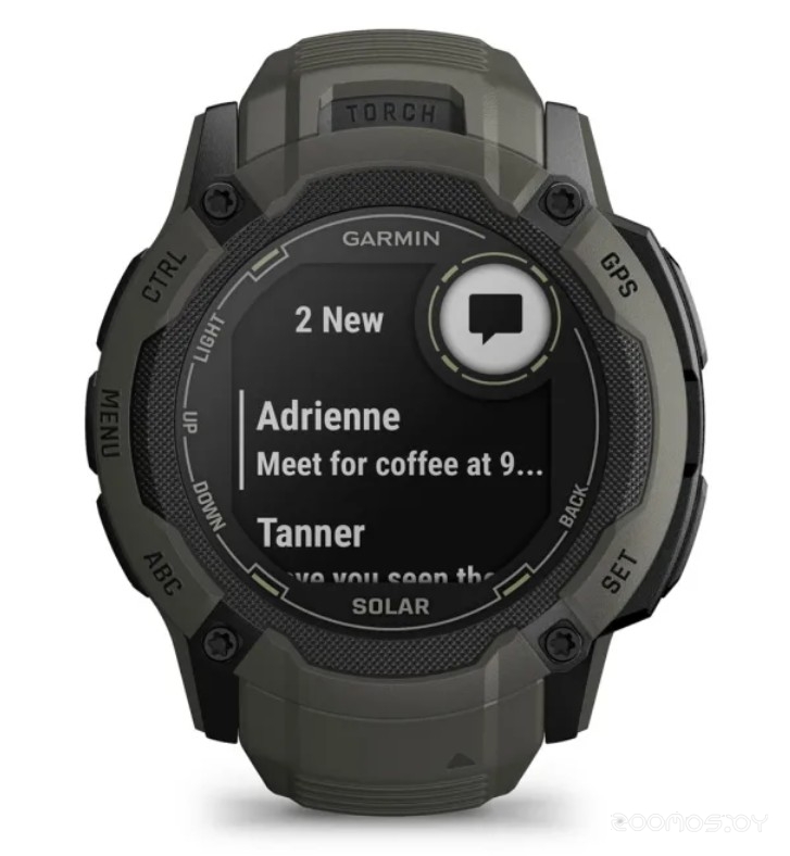 Умные часы Garmin Instinct 2x Solar (мох) 